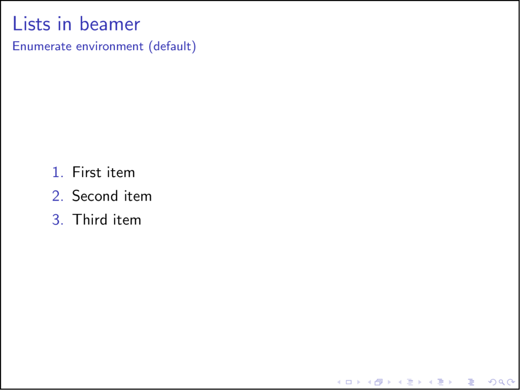 beamer presentation html