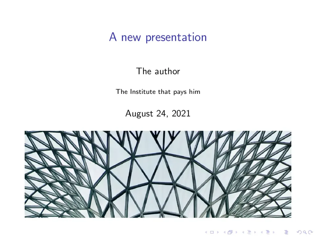 How To Add An Image To The Title Page In Beamer LaTeX Beamer