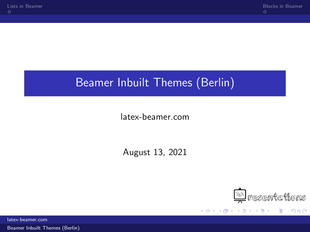 best font for beamer presentation