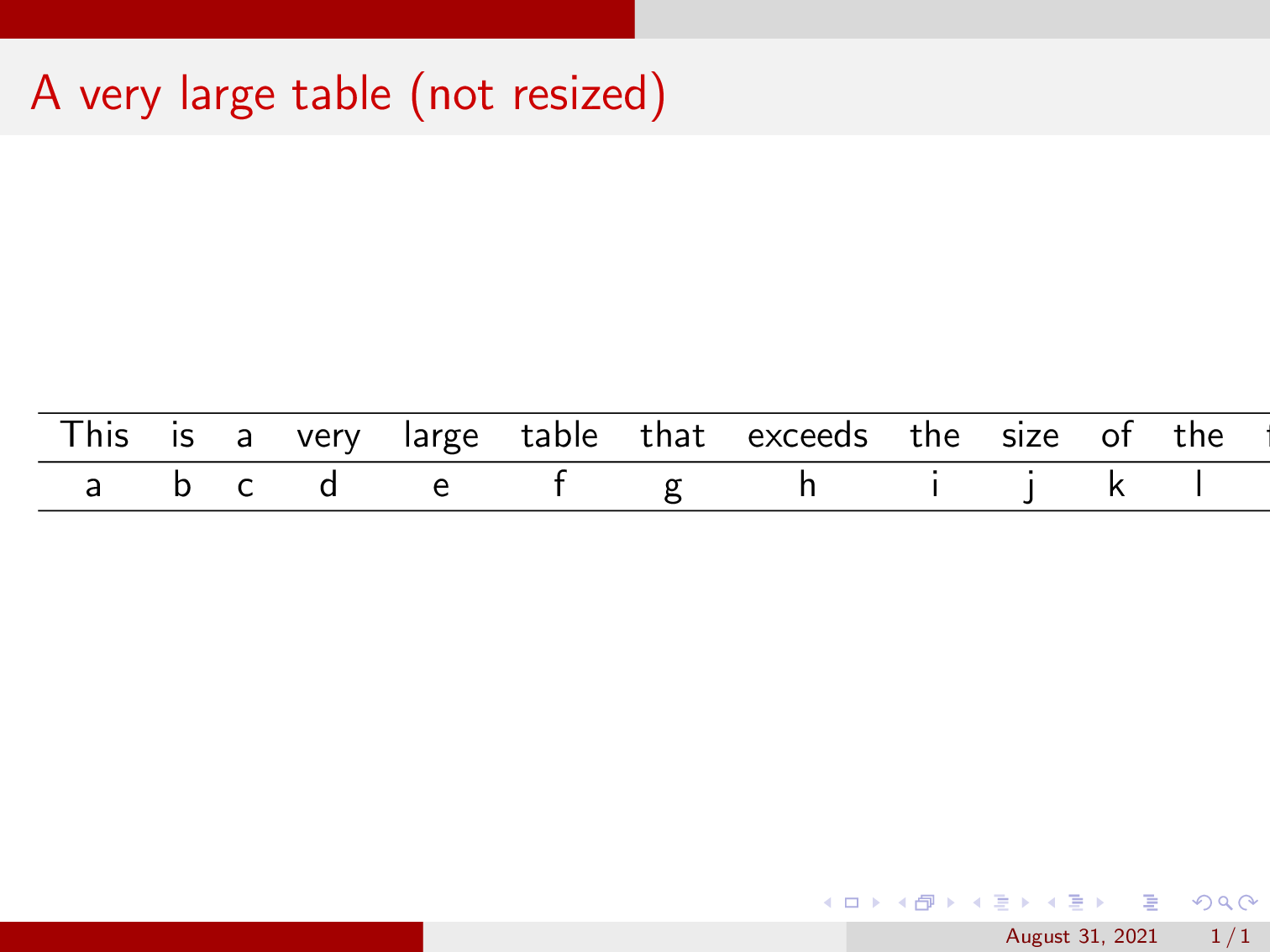 Beamer Table Full guide with examples LaTeX Beamer